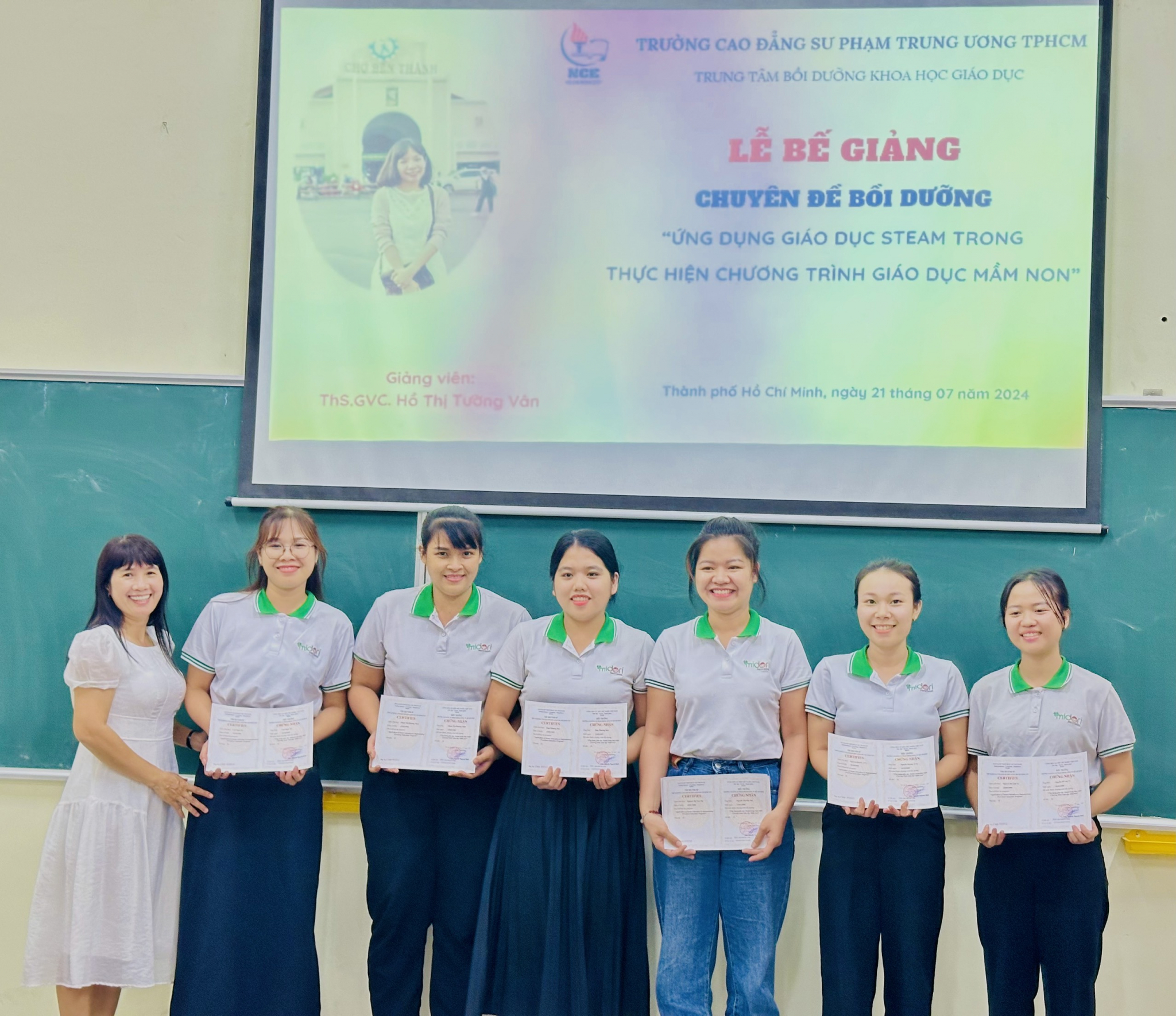 Chuyên đề “Ứng dụng Giáo dục STEAM trong chương trình GDMN