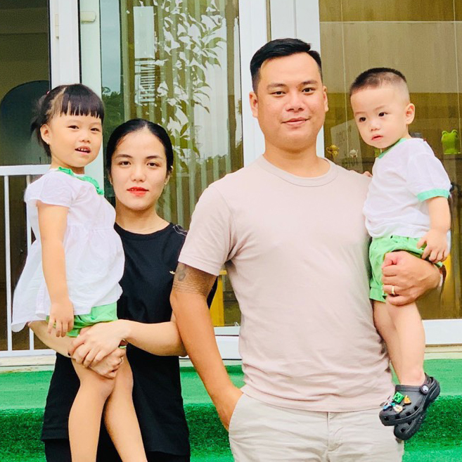 Phụ huynh bé Lam Anh (Ichou) và Quang Anh (Yuri) - Ngân Long
